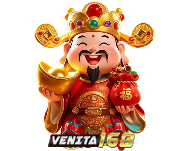 VENITA168 สล็อตเทพเจ้าโชคลาภ แจกทอง แจ็คพอตแตกง่าย